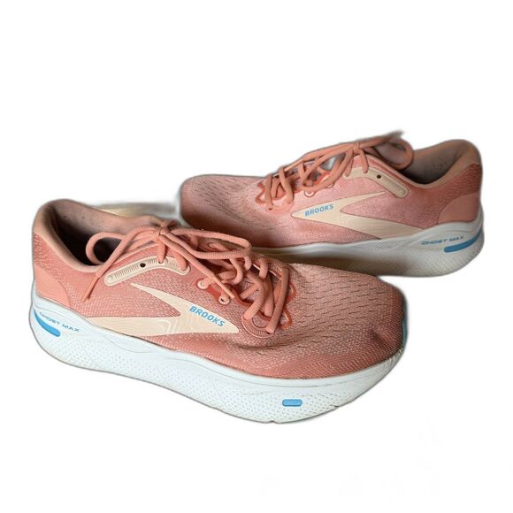 Brooks Ghost Max Shoes Walking Road Running 1203951B818 Supportive Womens sz 10 - Picture 1 of 11